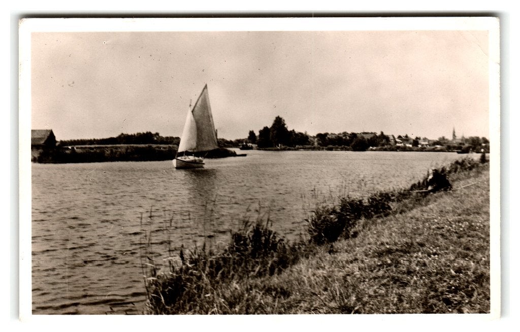 Loenen aan de Vecht, Langs de Vecht, Verzenden, 1940 tot 1960, Ongelopen, Utrecht