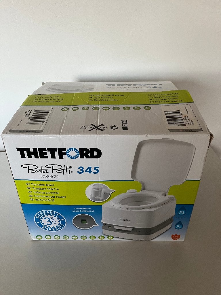 Thetford Porta Potti 345 draagbare toilet, Ophalen of Verzenden, Zo goed als nieuw