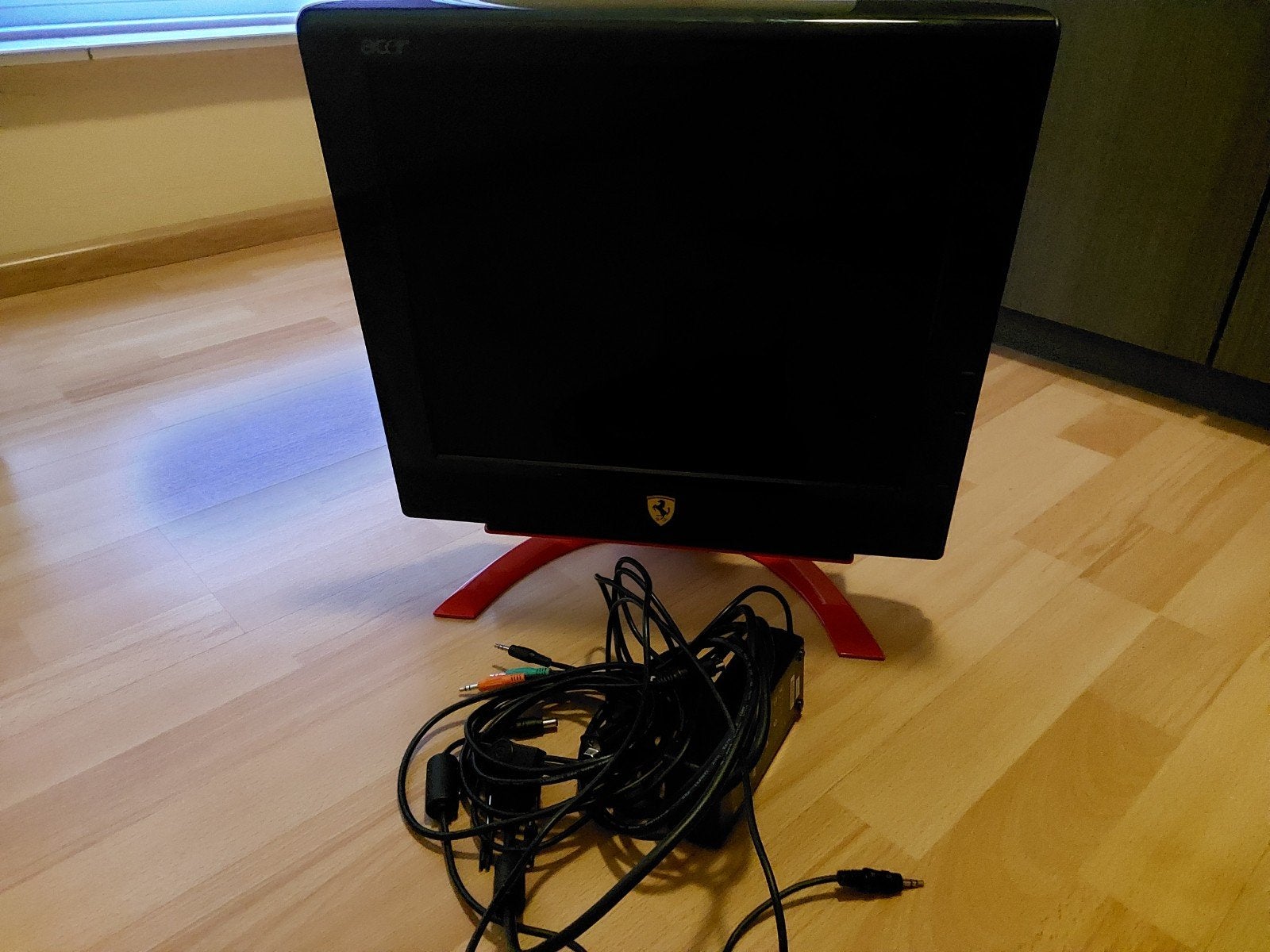 Acer Ferrari F-17" Monitor - Zeldzaam verzamelobject, Gebruikt, Overige typen, VGA, Overige resoluties