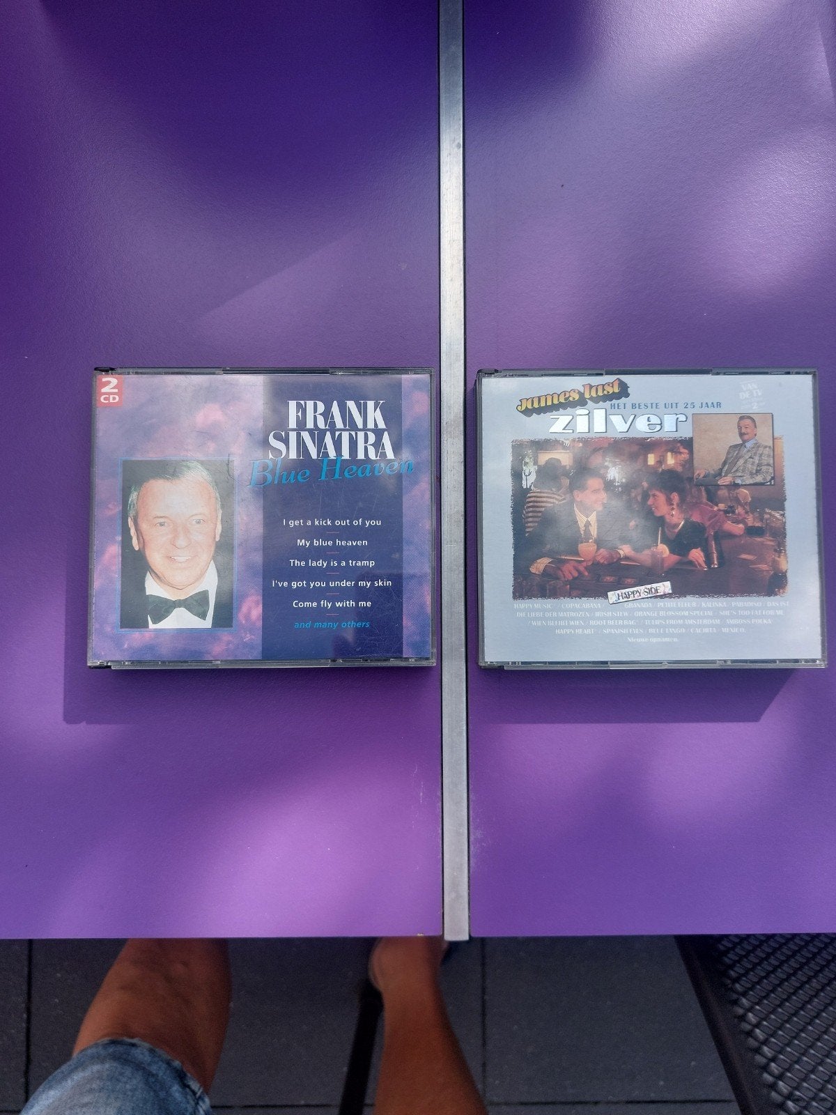 Frank Sinatra - Blue Heaven & James Last - Zilver CD's, Gebruikt, Pop, Ophalen of Verzenden, Inclusief doosje