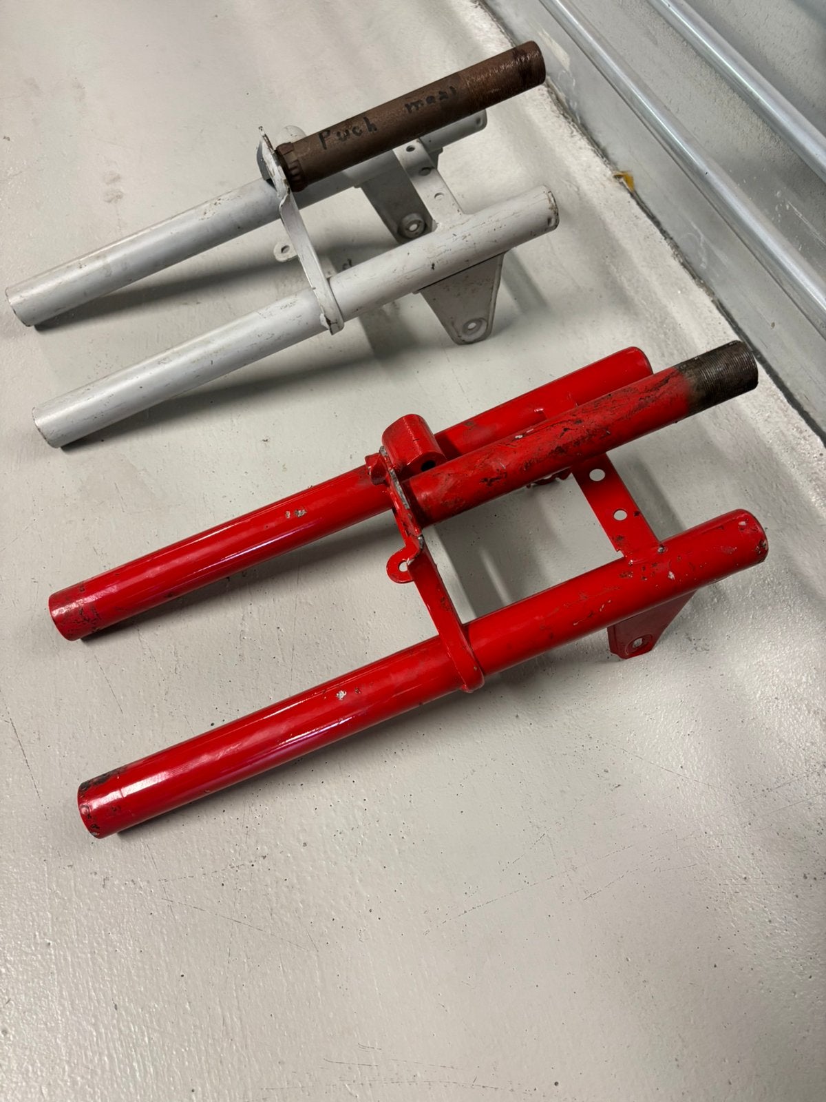 2x Puch maxi voorvork, Ophalen of Verzenden, Gebruikt, Frame