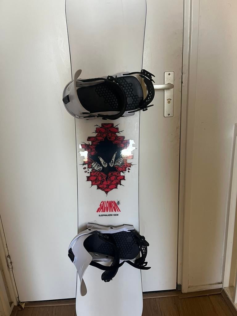 Salomon sleepwalker 2024, 155, incl bindings, Sport en Fitness, Snowboarden, Ophalen, Gebruikt, Board
