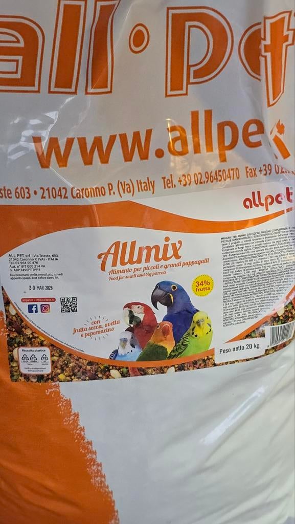 All pet Allmix, Meerdere dieren, Parkiet