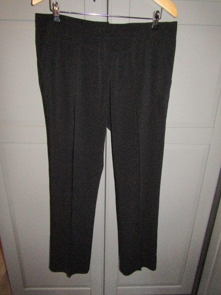 G943 Rosner mt 42 pantalon broek zwart, Verzenden, Zwart, Maat 42/44 (L), Zo goed als nieuw