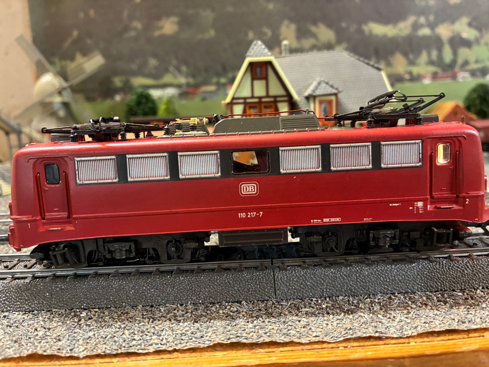 Märklin 3340 BR110 MFX Sound Locomotief OVP, Wisselstroom, Gebruikt, Locomotief, Ophalen of Verzenden
