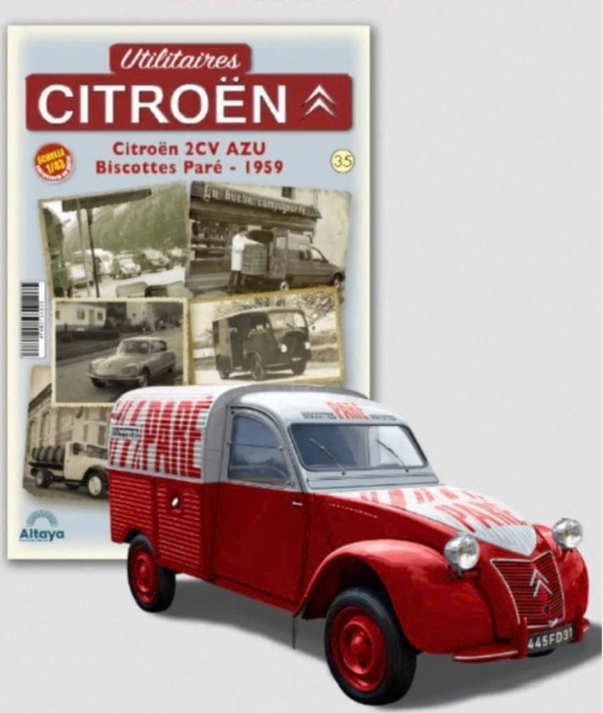 Citroen 2CV AZU Biscottes Pare 1/43 Utilitaires Citroen # 27, Verzenden, Nieuw, Auto, Overige merken