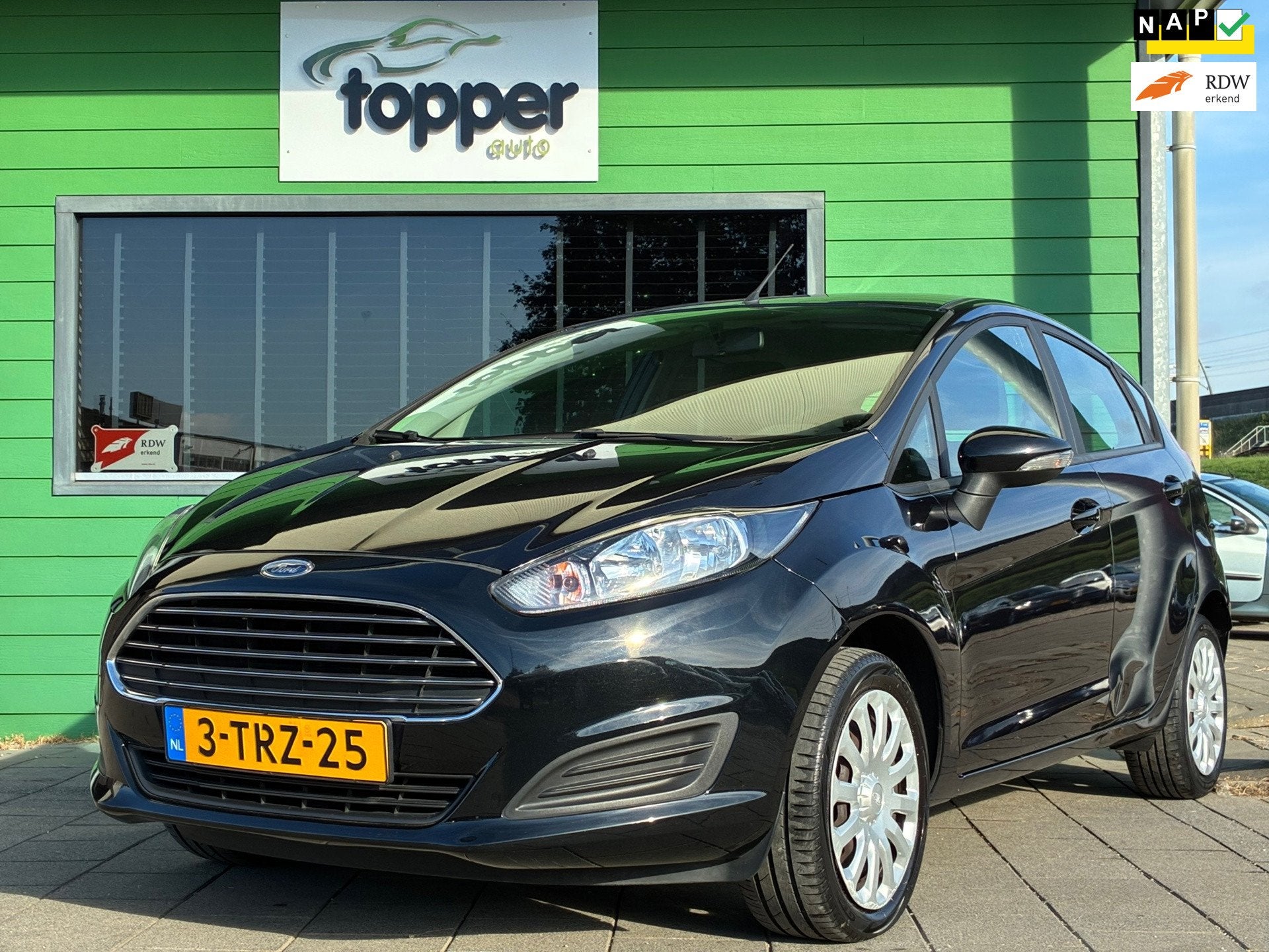 Ford Fiesta 1.0 Style|2e Eigenaar|Airco|Elektr.ramen|NAP|Nie, Auto's, Euro 5, 525 kg, Origineel Nederlands, Bedrijf