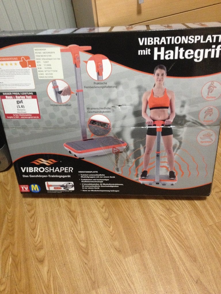 Vibro shaper met hand stang ( nieuw ) in prijs verlaagd !!!, Ophalen, Nieuw, Benen