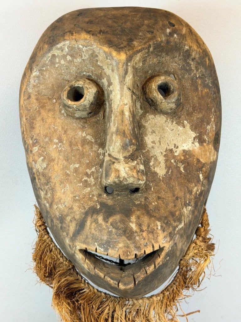 260530 - Afrikaans masker from the Lega Bwami - Congo., Ophalen of Verzenden