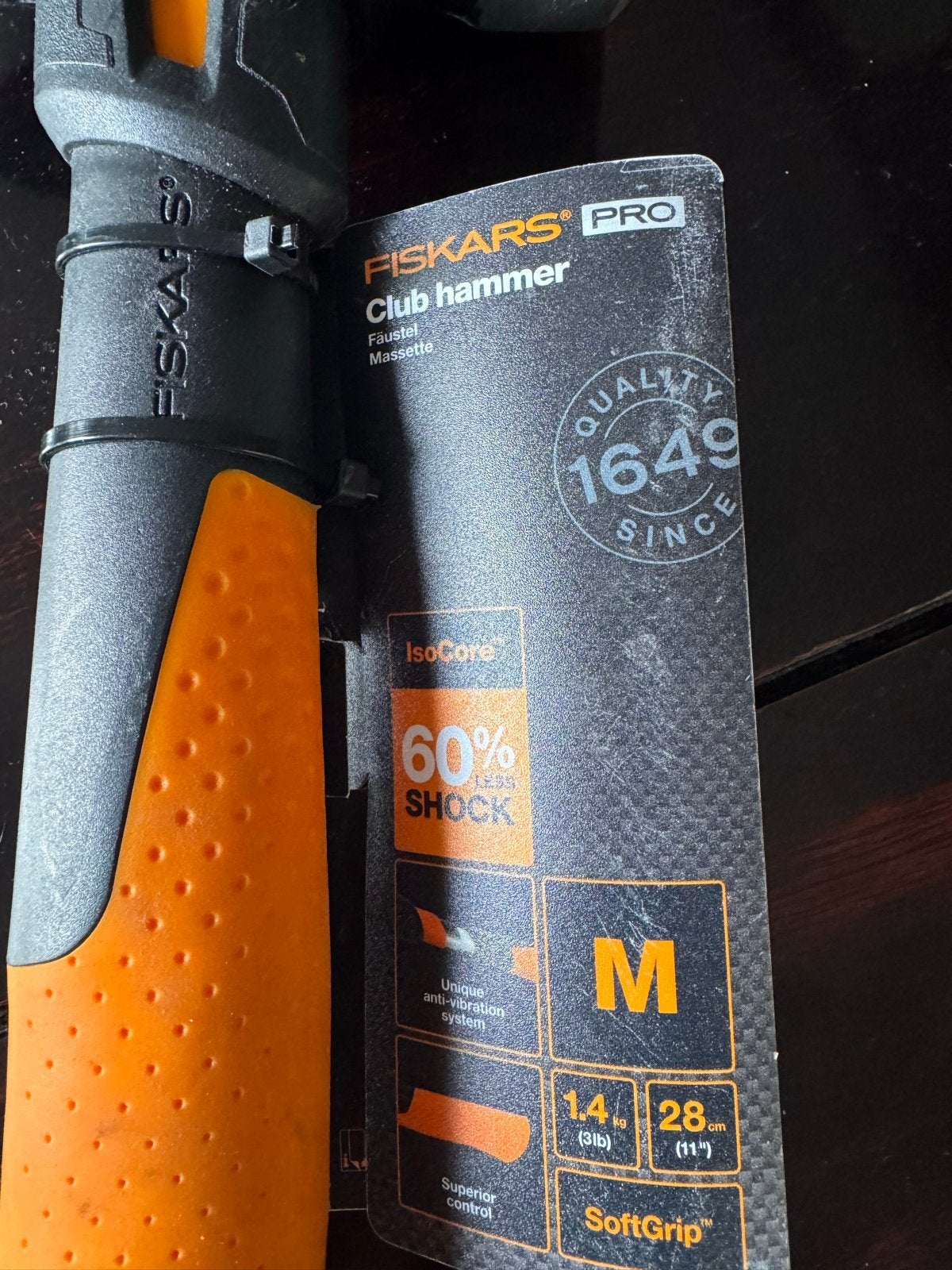 Fiskars Pro Club hamer - Nieuw in verpakking, Ophalen, Nieuw, Hamer
