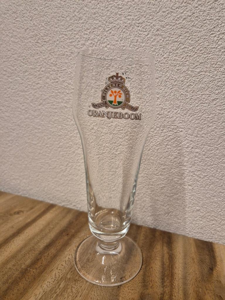 Bier glas: Oranjeboom open huis 1990, Ophalen of Verzenden, Gebruikt, Glas of Glazen, Oranjeboom