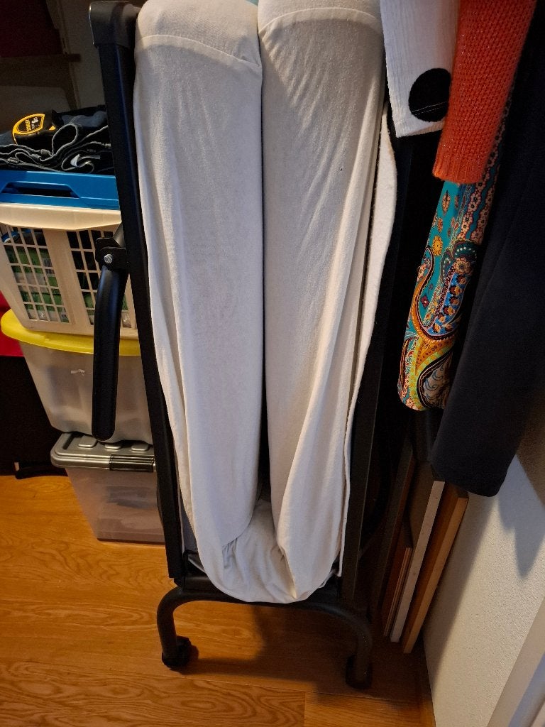 Opklapbed, Huis en Inrichting, Ophalen, 90 cm, Eenpersoons, Zwart
