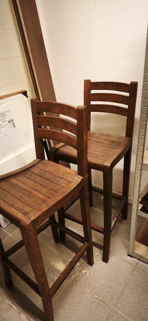 Barkrukken GRATIS, Ophalen, Gebruikt, 60 tot 90 cm, Hout