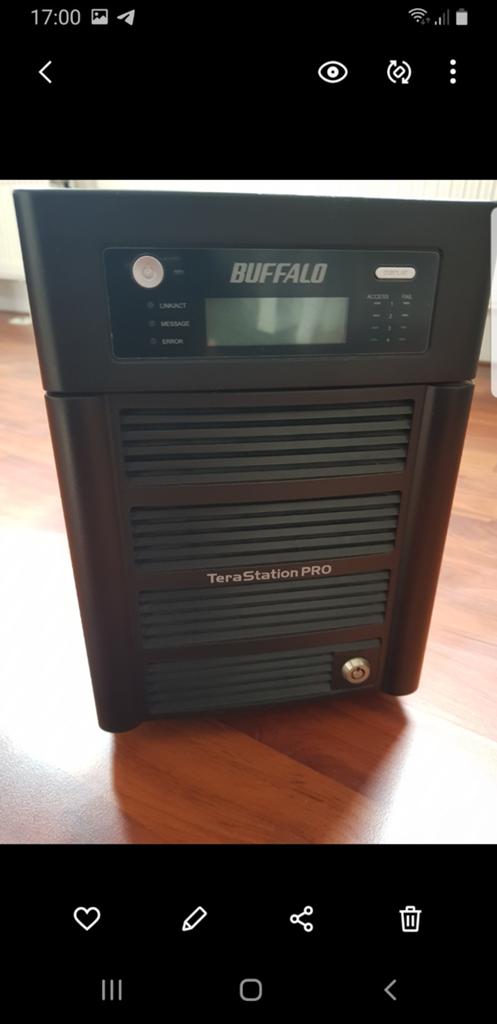 BUFFALO NAS TERASTATION PRO TS-HTGL R5 SERIES, Ophalen of Verzenden, Zo goed als nieuw, Desktop, NAS