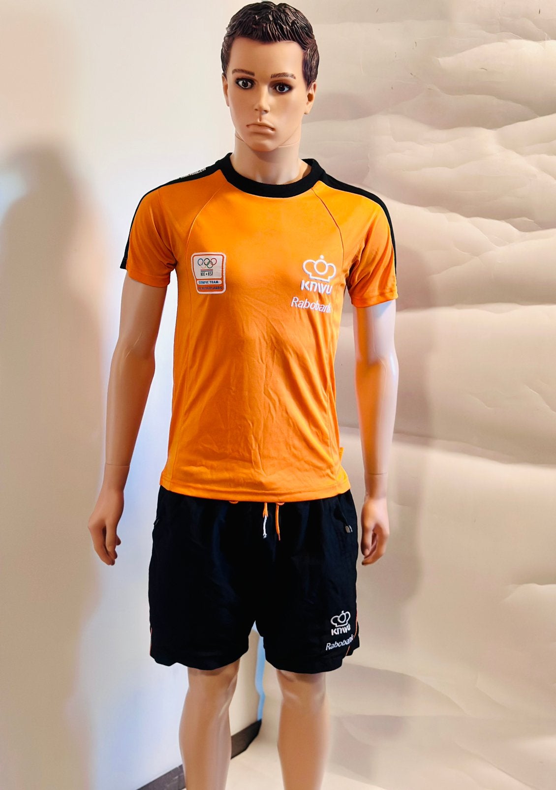 Sportkleding sportbroek sportshirt maat M Bioracer Nederland, Maat 48/50 (M), Bioracer, Oranje, Ophalen of Verzenden