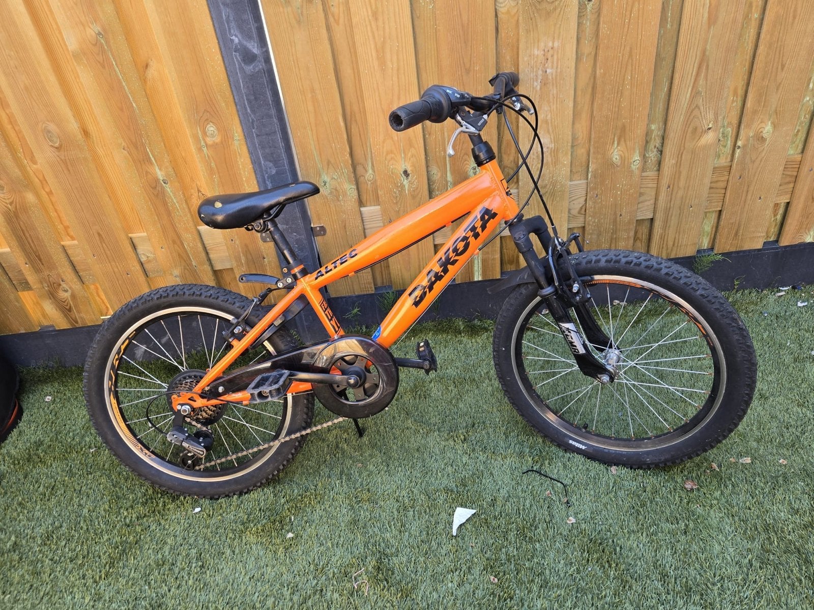 Altec Dakota Kinderfiets 20 inch - Oranje, Ophalen, Velgrem, Dakota, Dakota