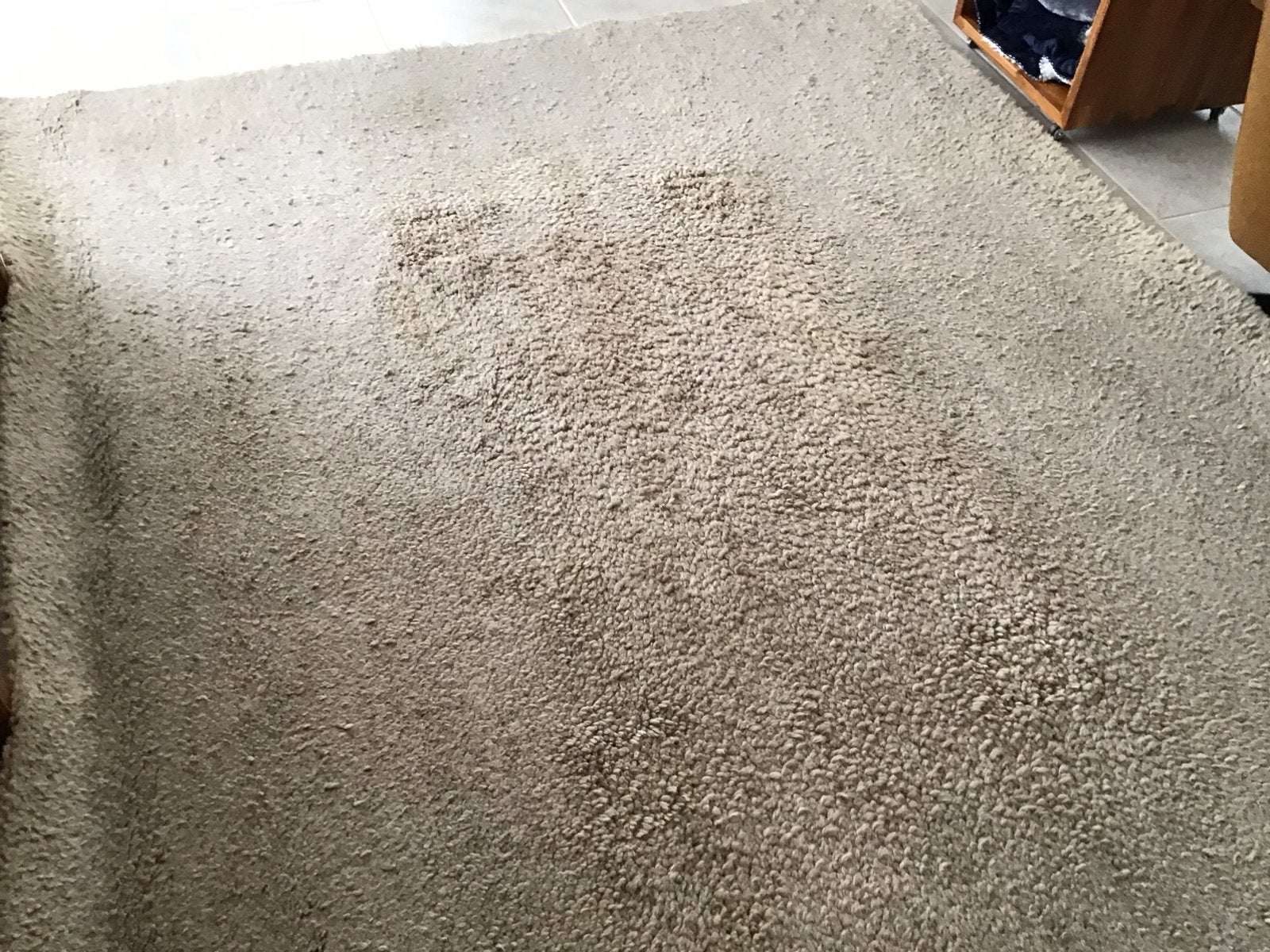 Berber vloerkleed 2.40 x 1.90, Ophalen, Gebruikt, Beige, 200 cm of meer