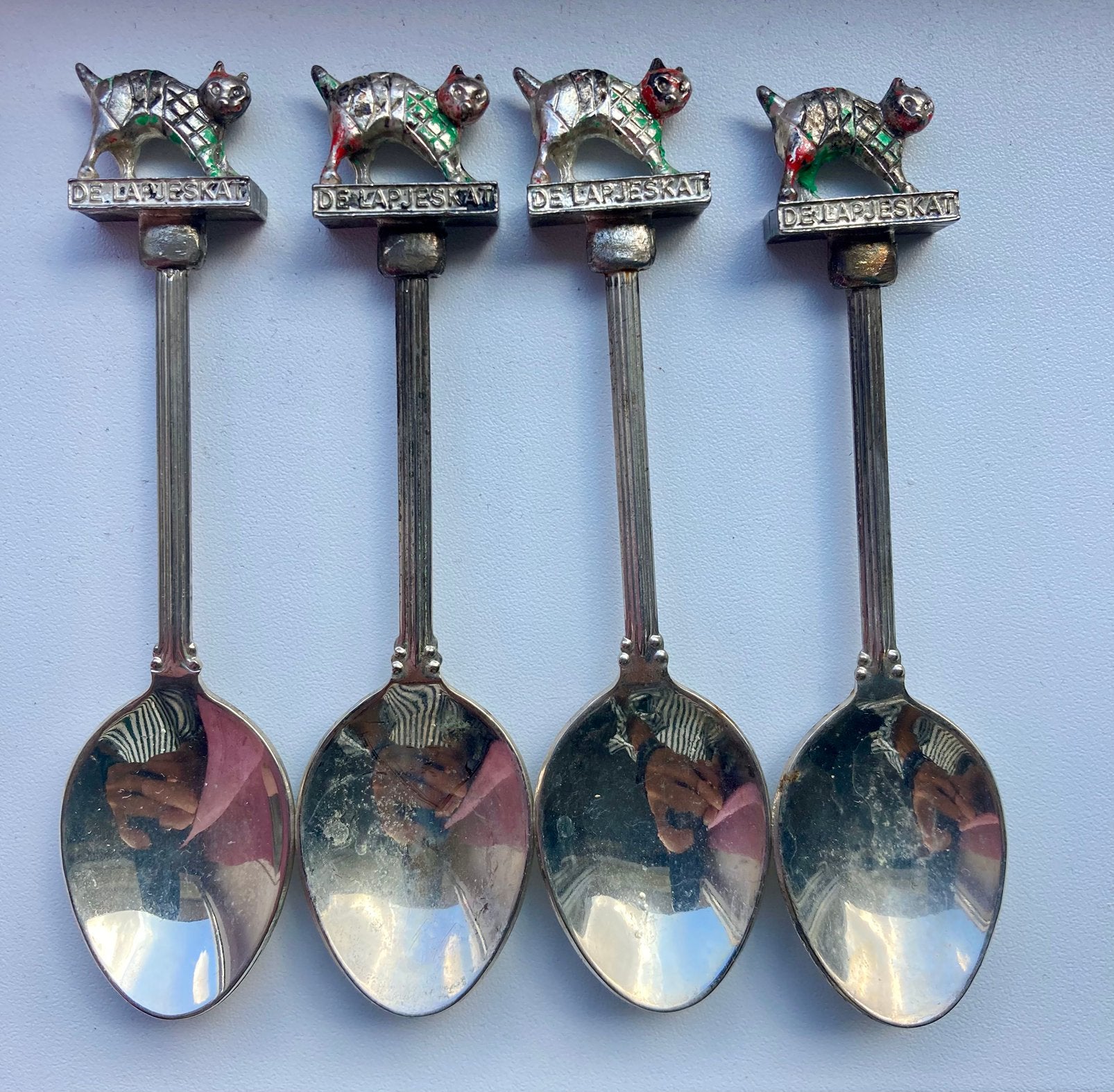 Theelepels lapjeskat, Ophalen of Verzenden