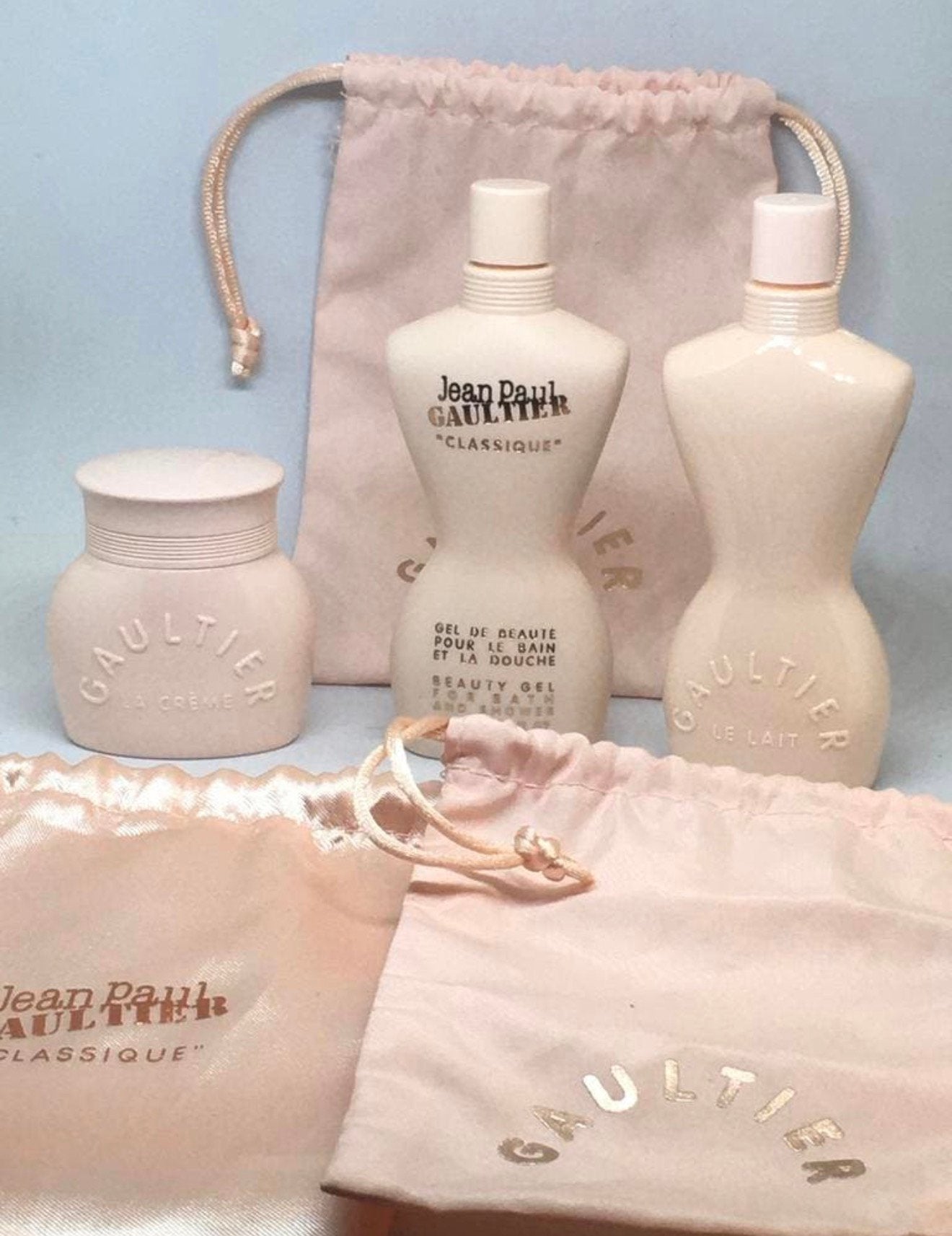 Mooie set van jean Paul Gaultier ongeopend, Verzenden, Nieuw, Proef of Tester, Gevuld