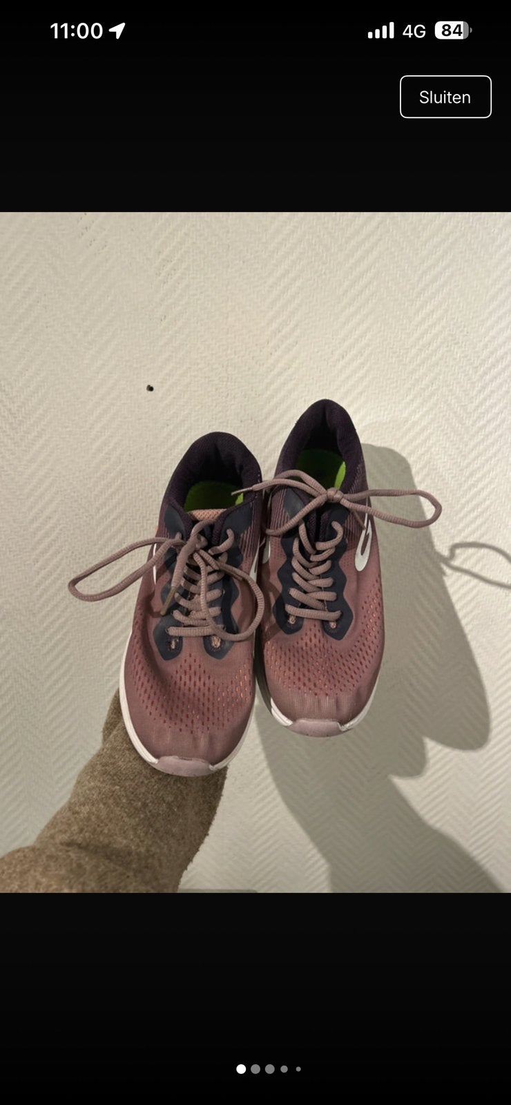 Gymschoenen, maat 39, Panther, Kleding | Dames, Ophalen, Overige kleuren, Sportschoenen, Zo goed als nieuw
