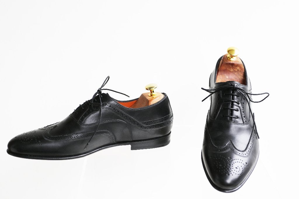 Gloednieuw! Santoni lace-ups in maat 6 F = maat 40, Kleding | Heren, Schoenen, Zwart, Nieuw, Ophalen of Verzenden, Santoni