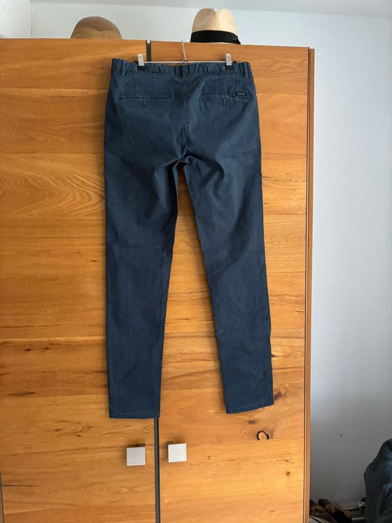 Heren broek scotch & soda, blauw, Ophalen of Verzenden, Gedragen, Overige maten, Blauw
