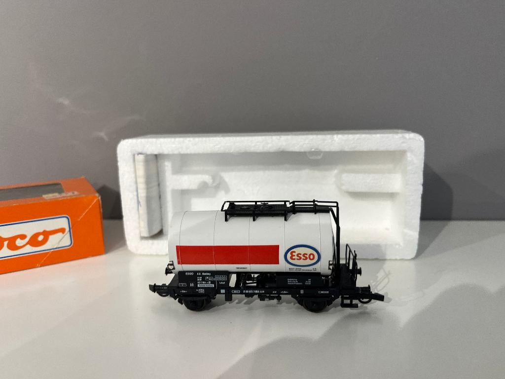 Ketelwagen van de DB roco 46138, Gelijkstroom, Wagon, Ophalen of Verzenden, Zo goed als nieuw