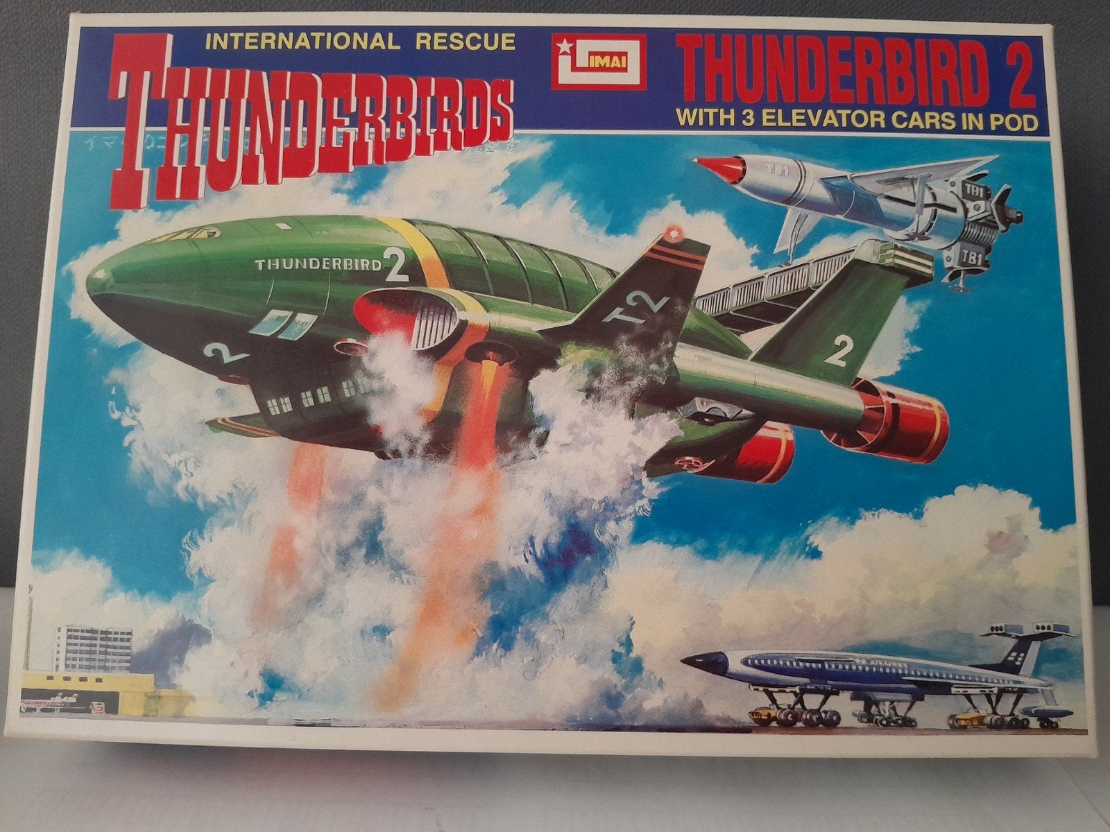 IMAI - THUNDERBIRDS 2, Verzenden, Zo goed als nieuw, 1:72 tot 1:144, Overige merken