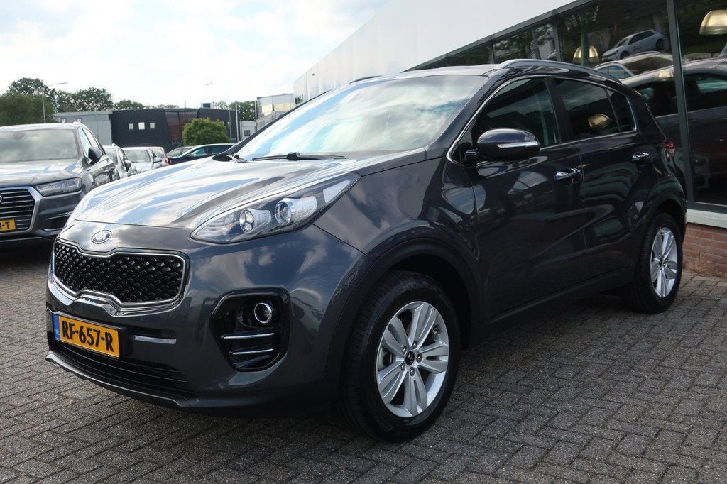 Kia Sportage 1.6 GDI DynamicLine 2e EIG_LED_NAVI_CRUIS_CAM_N, Voorwielaandrijving, Stof, Gebruikt, 4 cilinders