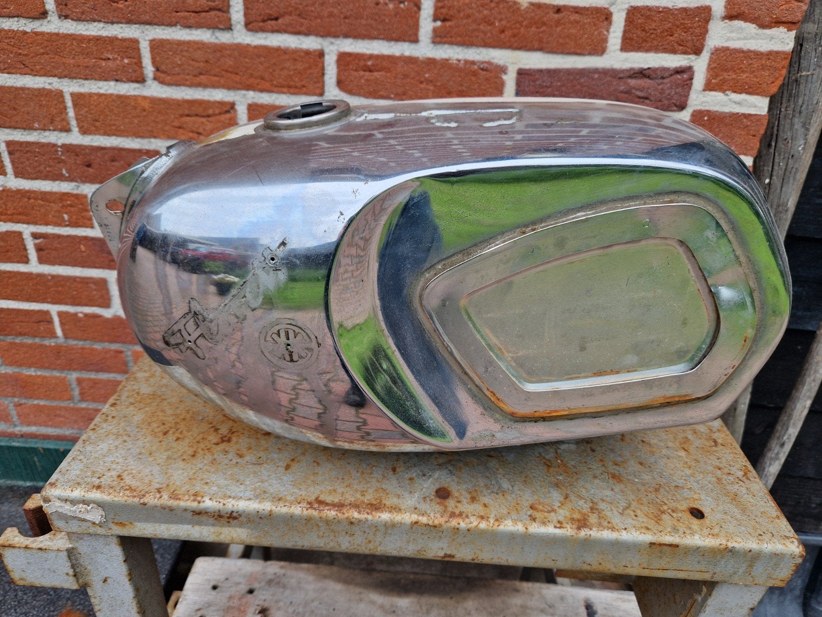 Kreidler buffeltank, Ophalen of Verzenden, Tank