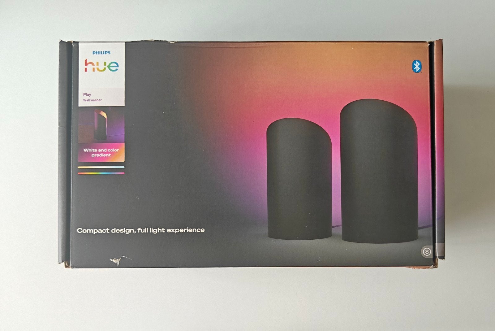 Philips Hue Play Wall Washer Set 2st Zwart (Nieuw & Geseald), Dimbaar, Ophalen of Verzenden, Nieuw, Philips Hue