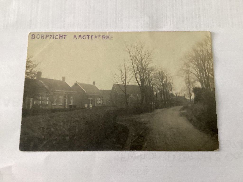 Fotokaart.  Aagtekerke., Verzenden, Voor 1920, Ongelopen, Zeeland