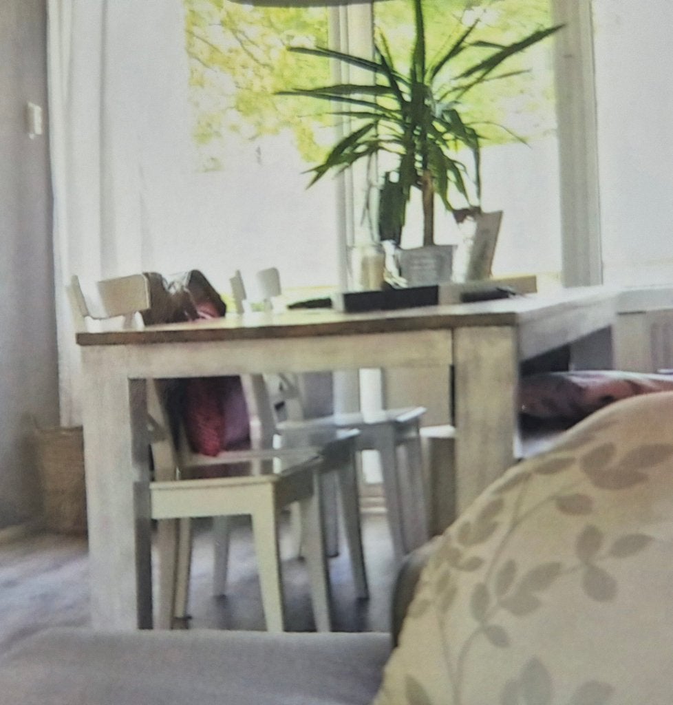 Eettafel, Ophalen, Gebruikt, Teakhout, 50 tot 100 cm