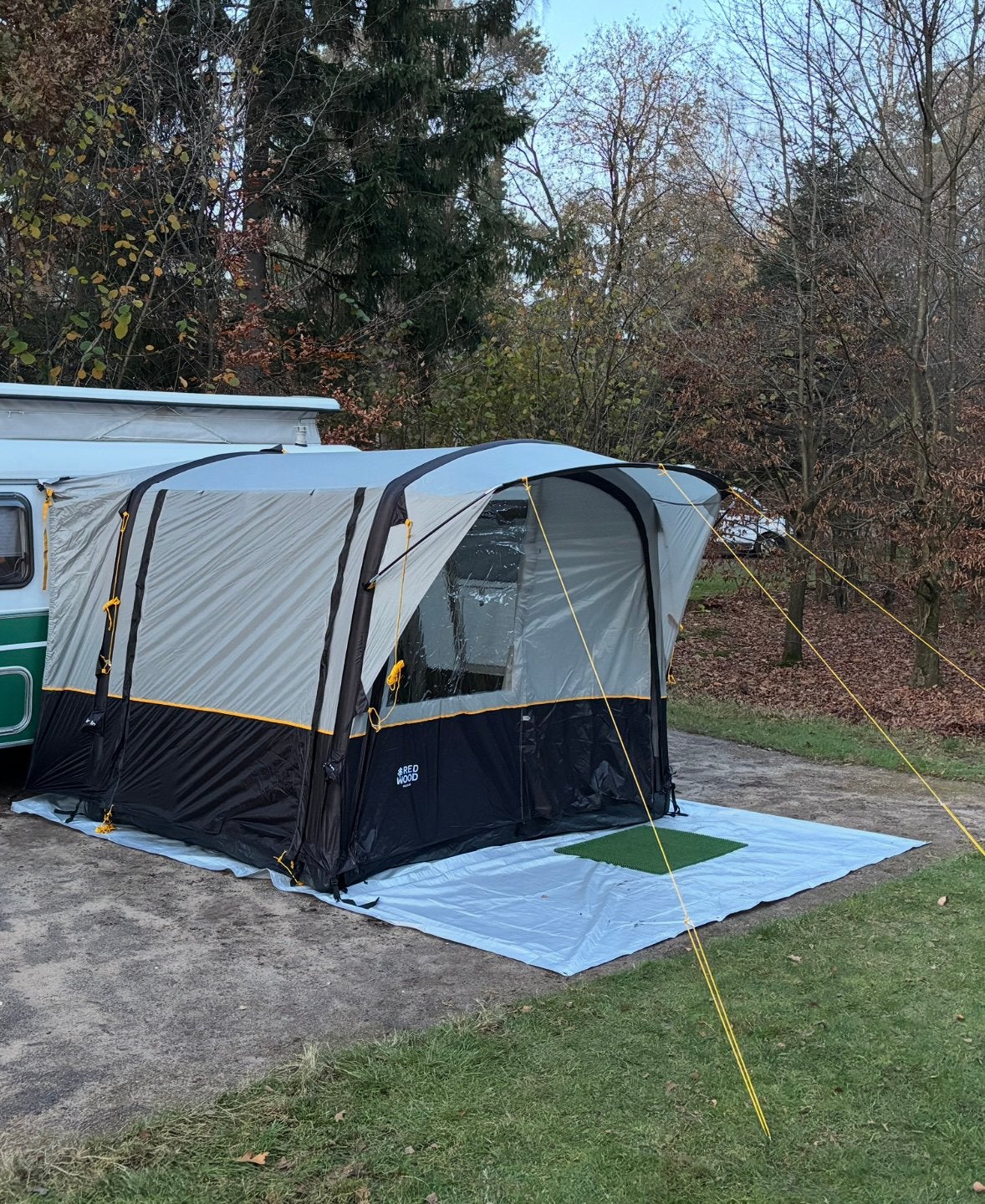 Red Wood Palm Air buscamper of hefdak caravan tent, Ophalen, Zo goed als nieuw