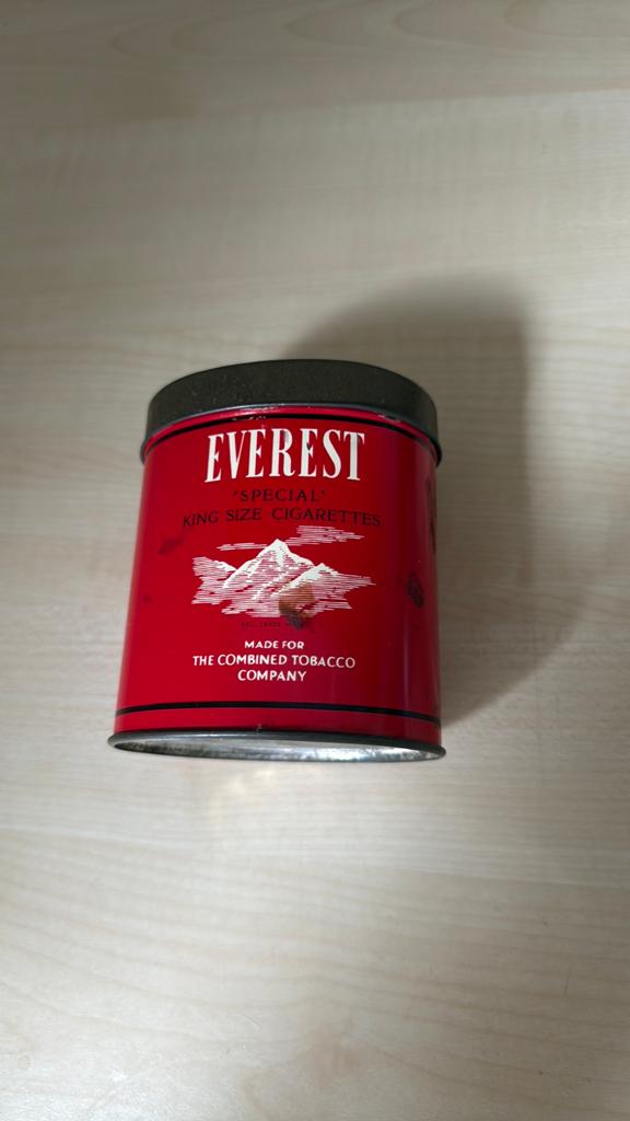 Vintage Everest sigarettenblik - Special King Size, Verzamelen, Ophalen of Verzenden, Gebruikt, Tabaksdoos of Verpakking