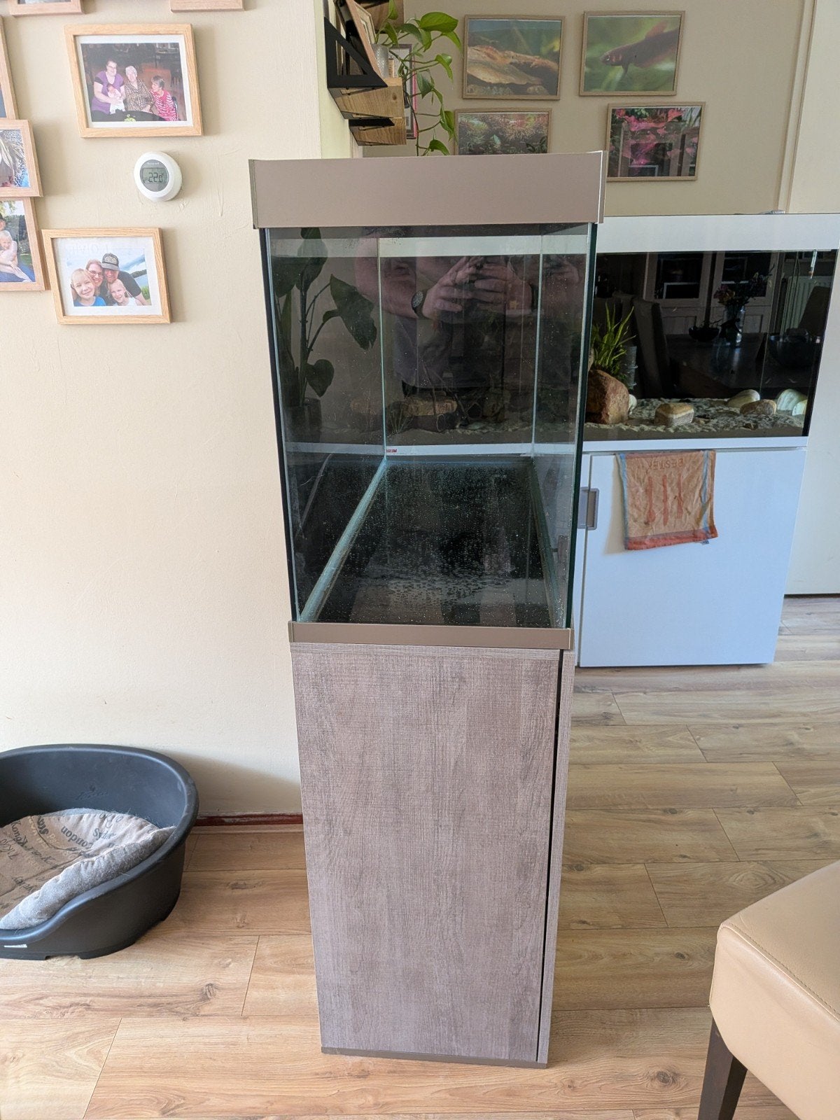 Ciano Emotions Pro 100 met LED controller, Ophalen, Overige merken, Leeg aquarium, Inclusief deksel