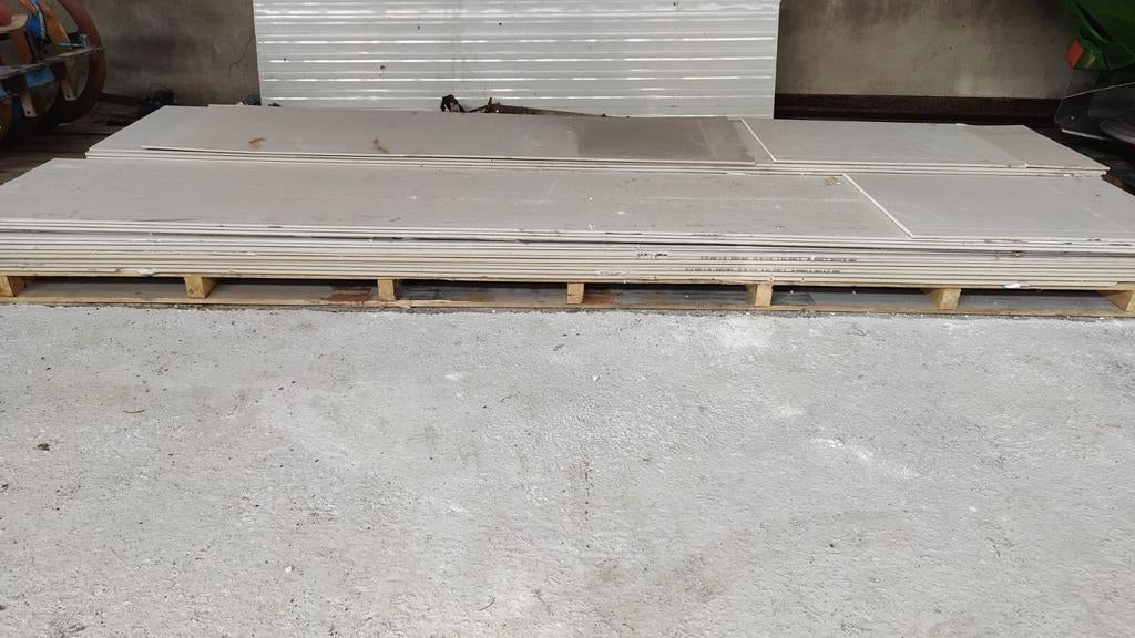 Gipsplaten prima te gebruiken voor stucwerk, Doe-het-zelf en Verbouw, Platen en Panelen, Ophalen of Verzenden