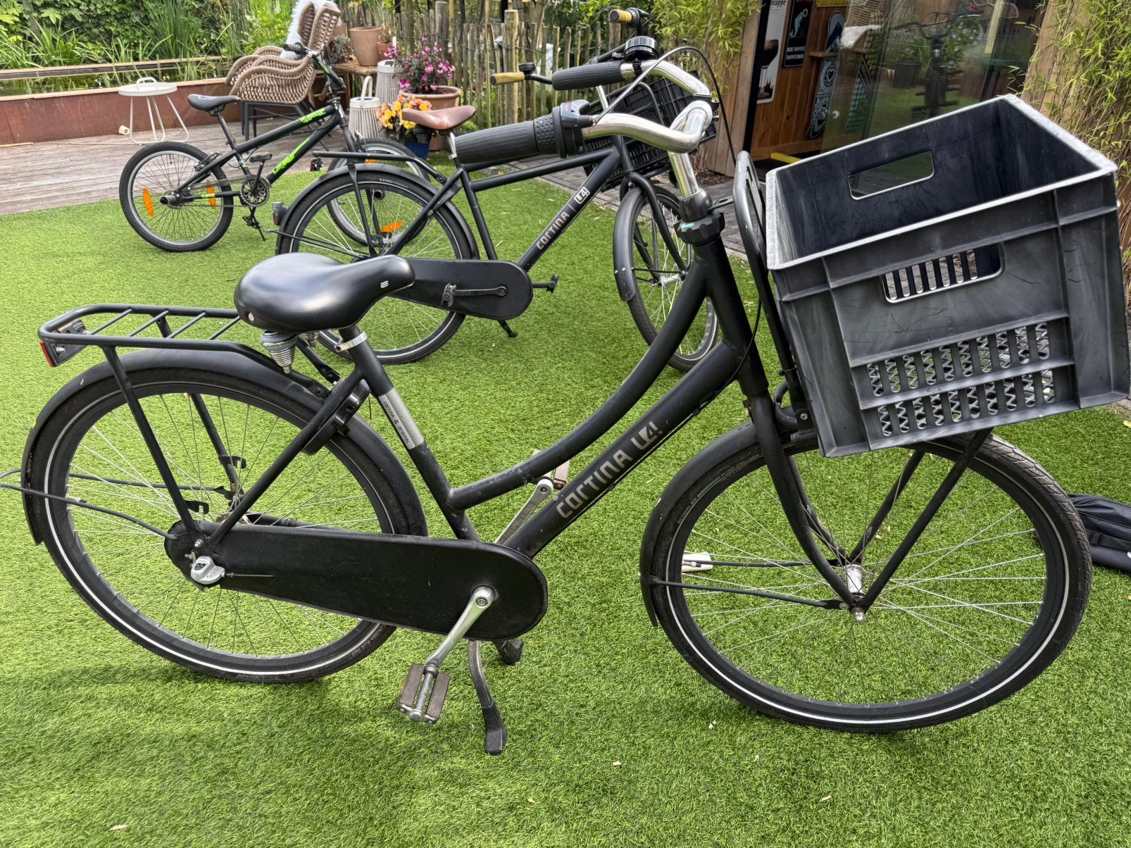 Crossfiets, transportfiets 24 inch en transportfiets 28 inch, Fietsen en Brommers, Fietsen | Dames | Omafietsen, Gebruikt, Minder dan 47 cm