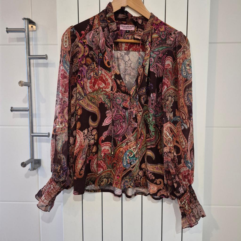 Tessa koops blouse maat M, Kleding | Dames, Ophalen of Verzenden, Zo goed als nieuw, Maat 38/40 (M)