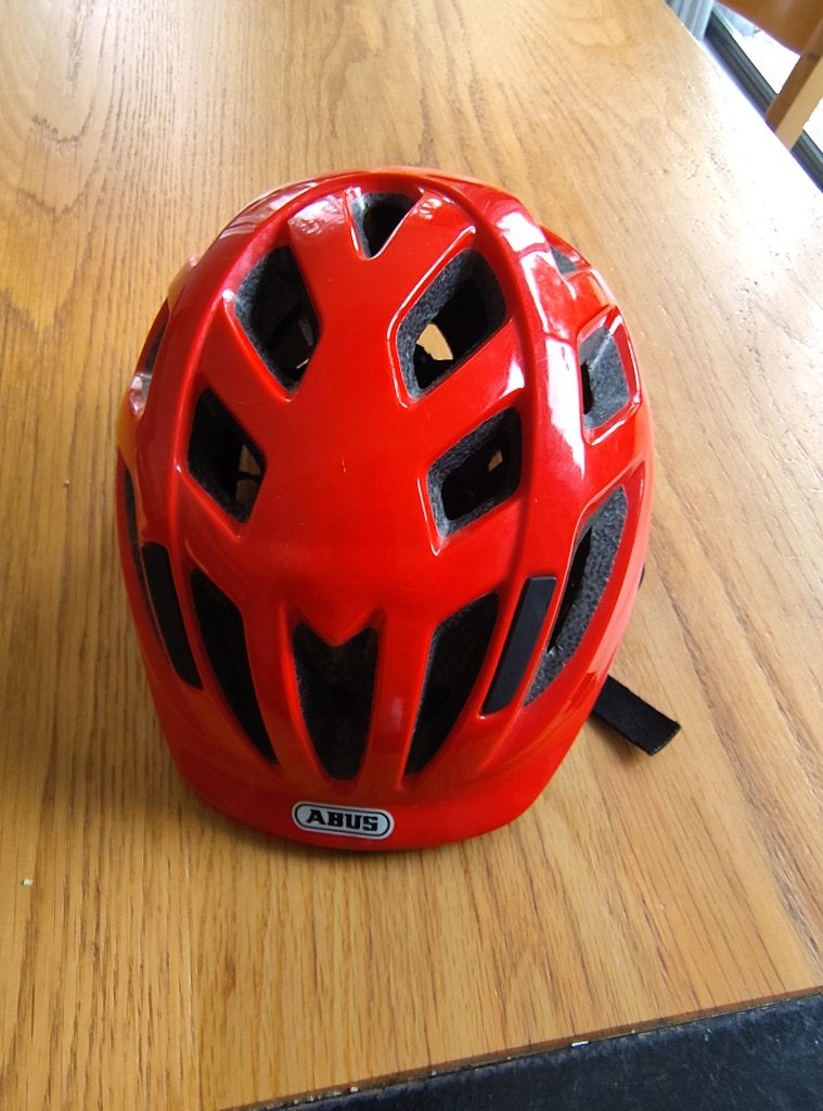Abus Smooty 2.0 Fietshelm rood, Fietsen en Brommers, Ophalen, M, Jongen of Meisje, Zo goed als nieuw