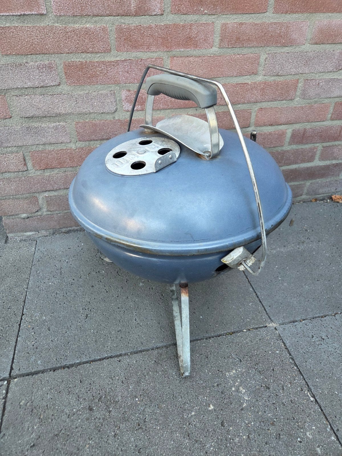 Weber smokey joe BBQ met tas, Ophalen of Verzenden, Gebruikt, Weber