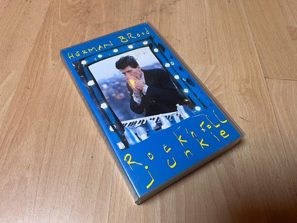 Herman Brood - Rock'n' Roll Junkie (VHS), Alle leeftijden, Ophalen of Verzenden, Gebruikt, Horror