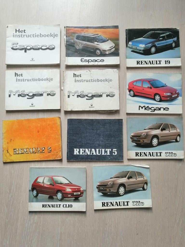 Diverse instructieboekjes, Ophalen of Verzenden