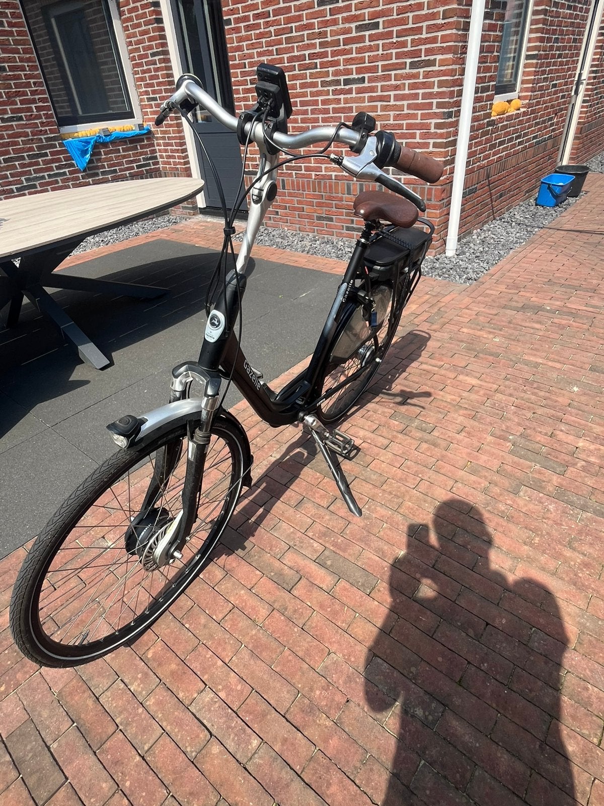 Gazelle Orange C7+ dames fiets 61 cm Panasonic display, Fietsen en Brommers, Elektrische fietsen, 59 cm of meer, Ophalen, Gebruikt