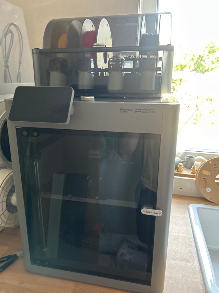 Bambulab P2S AMS Combo - Zo goed als nieuw, Computers en Software, 3D Printers, Ophalen, Zo goed als nieuw, Filament