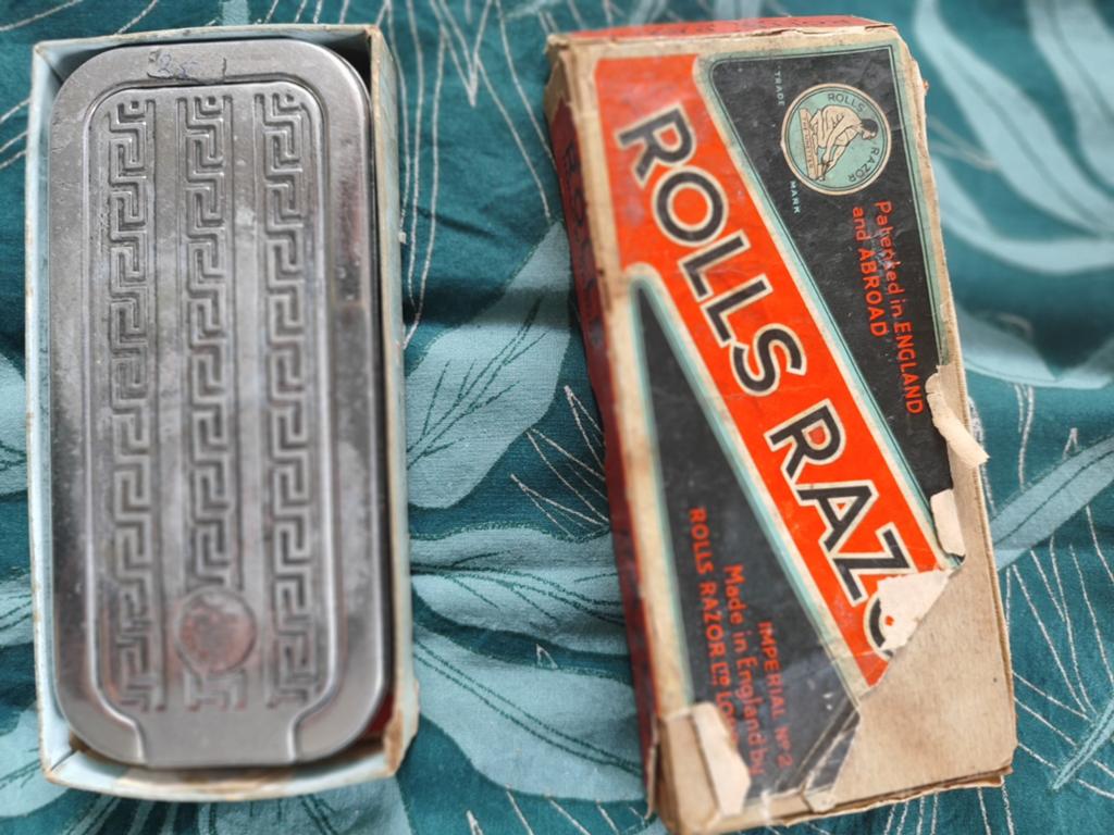 Vintage Rolls Razor scheermes met originele doos, Ophalen of Verzenden