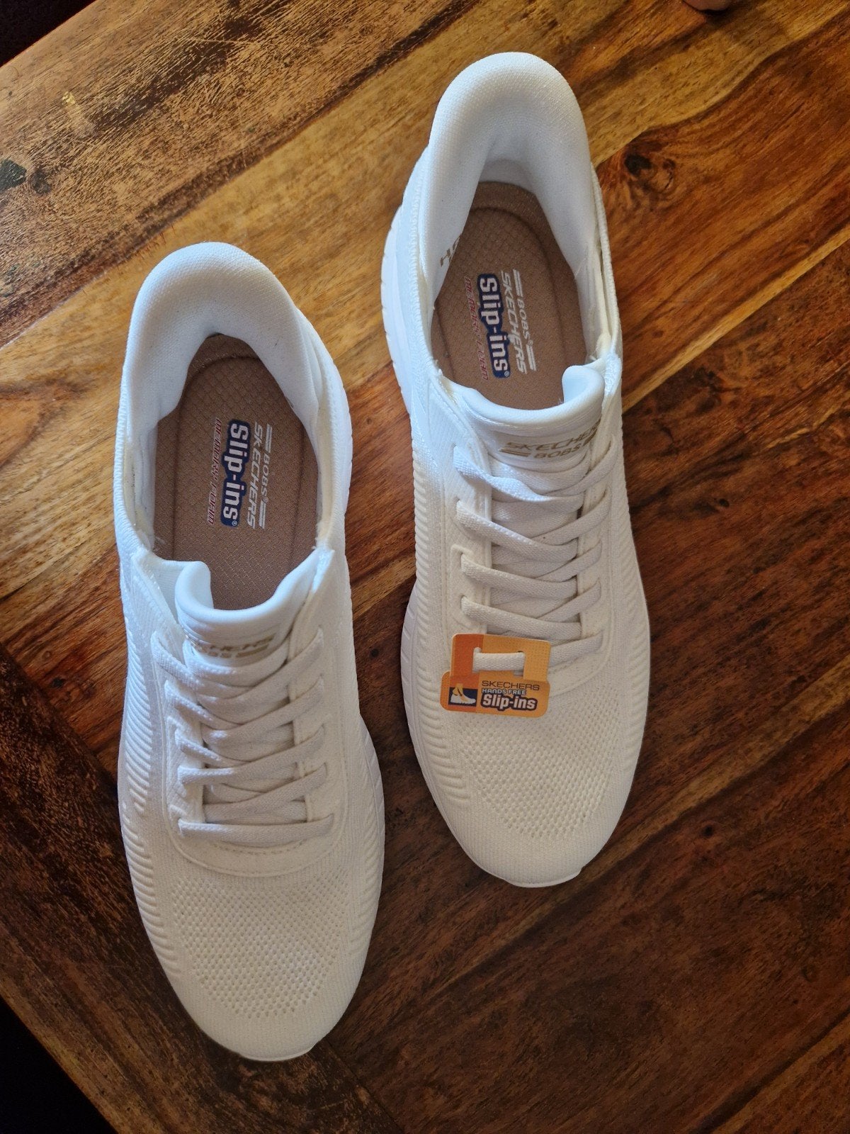 Skechers Bobs Slip-ins Memory Foam Sneakers Dames, Skechers, Wit, Nieuw, Ophalen of Verzenden