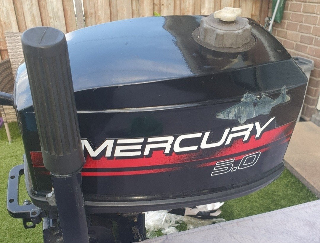 Mercury 5 pk buitenboordmotor, Ophalen