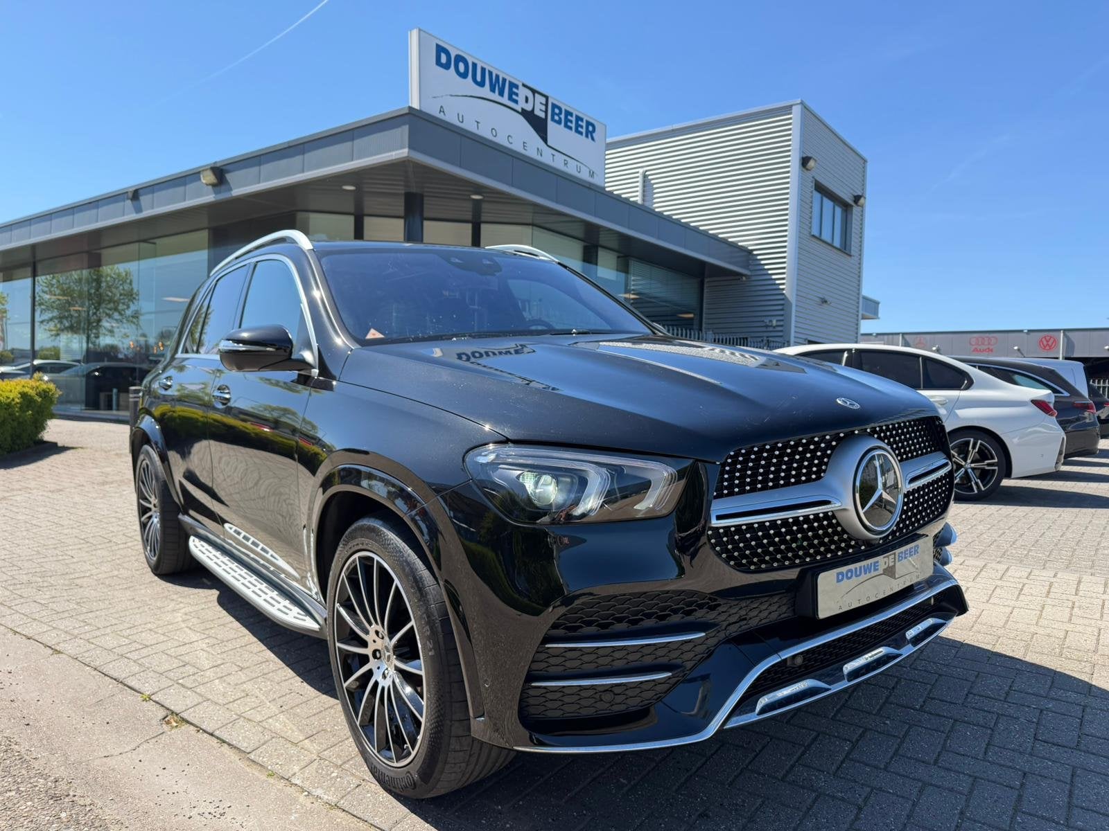 Mercedes-Benz GLE 350 e Hybrid 4MATIC AMG Premium Plus Pano,, Auto's, 12 maanden, Gebruikt, Euro 6, 4 cilinders