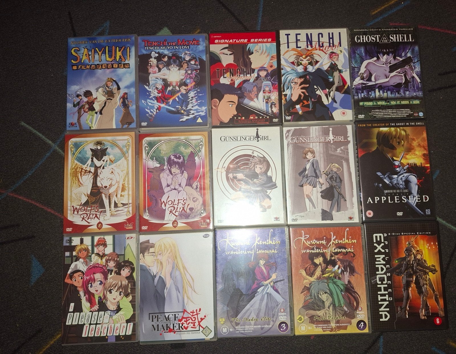 Grote collectie anime DVD's, Cd's en Dvd's, Alle leeftijden, Ophalen of Verzenden, Gebruikt, Anime (Japans)
